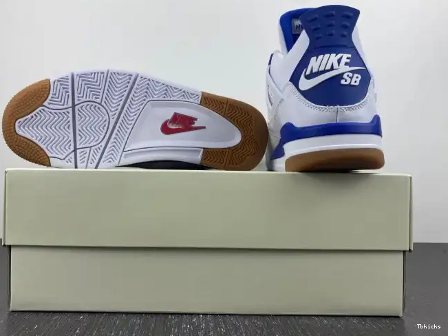 Rep TBK Retro DR5415-140 Jordan 4 SB Blue Pine 0615